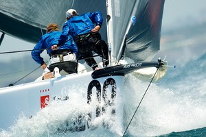 AUDI MEDCUP CIRCUIT, CASCAIS, PORTUGAL, MAY 20TH 2011: Day 3 - TP52 Race. Bribon (ESP), the fleet race of the Cascais Trophy, Audi MedCup Circuit. (Photo by Chris Schmid / Eyemage Media, all right reserved) photo copyright Chris Schmid/ Eyemage Media (copyright) http://www.eyemage.ch taken at  and featuring the  class