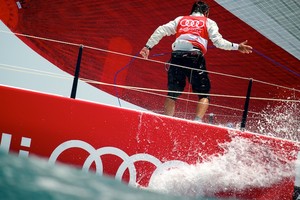 AUDI MEDCUP CIRCUIT, CASCAIS, PORTUGAL, MAY 22ND 2011: Day 5 - TP52 Race. Audi A1 powered by All4One (FRA-GER), the fleet race of the Cascais Trophy, Audi MedCup Circuit. (Photo by Chris Schmid / Eyemage Media, all right reserved) - Audi Medcup Day 5 photo copyright Chris Schmid/ Eyemage Media (copyright) http://www.eyemage.ch taken at  and featuring the  class