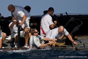 34th America's Cup photo copyright Leighton O'Connor http://www.leightonphoto.com/ taken at  and featuring the  class