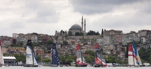 Extreme Sailing Series Act 3 Istanbul photo copyright Lloyd Images http://lloydimagesgallery.photoshelter.com/ taken at  and featuring the  class