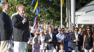 Fred Meyers, International Eight Metre Association President - Rolex Baltic Week Opening Ceremony photo copyright  Rolex/Daniel Forster http://www.regattanews.com taken at  and featuring the  class