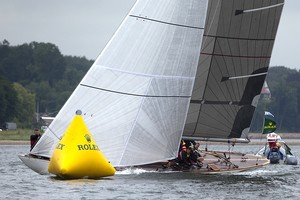 Sagitta (FIN 2), 1912, 8mR, Timo Saalasti (Espoo, Finland) photo copyright  Rolex/Daniel Forster http://www.regattanews.com taken at  and featuring the  class