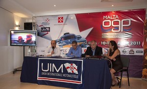 Ocean Grand Prix World Championship Malta - Press conference 2011 photo copyright Ronald Balzan taken at  and featuring the  class