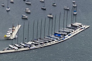 Aerial - Rolex Farr 40 World Championship 2011 photo copyright  Andrea Francolini Photography http://www.afrancolini.com/ taken at  and featuring the  class