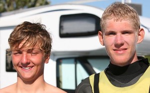Martin Kaal and Marin Leedo from Estonia were awarded funding through the ISP in 2010 photo copyright Francois Richard taken at  and featuring the  class