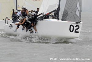 Melges 24 World Championships Corpus Christi, Texas. photo copyright  Rick Tomlinson http://www.rick-tomlinson.com taken at  and featuring the  class