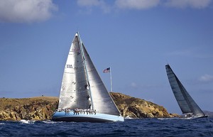 AQUARIUS and INTERLODGE - Rolex International Regatta Day 3 photo copyright Rolex/ St Thomas Yacht Club/ Ingrid Abery taken at  and featuring the  class