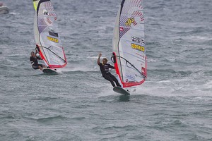 Albeau takes race seven - PWA World Cup Catalunya Costa Brava 2011-12 photo copyright  John Carter / PWA http://www.pwaworldtour.com taken at  and featuring the  class