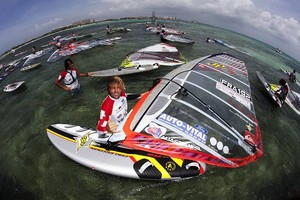 Antoine Albeau - Aruba Hi Winds Grand Slam 2011 photo copyright  John Carter / PWA http://www.pwaworldtour.com taken at  and featuring the  class