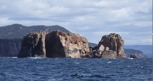 Brisk conditions out of Wineglass Bay photo copyright VDLCC http://www.ryct.org.au taken at  and featuring the  class