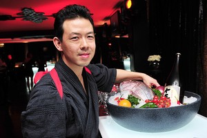 CHASE KOJIMA
THE STAR CHEF'S EVENT
BISTRO 80, LVEL 2, THE STAR, PYRMONT
THURSDAY 14TH JULY, 2011
PHOTOGRAPHER: BELINDA ROLLAND © 201 photo copyright SW taken at  and featuring the  class