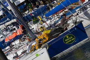 Docks at the Cowes Yacht Haven - Rolex Fastnet Race 2011 photo copyright  Rolex / Carlo Borlenghi http://www.carloborlenghi.net taken at  and featuring the  class