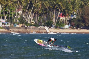 Estredo on a roll - Vietnam PWA Grand Slam 2011 - Day 2 photo copyright  John Carter / PWA http://www.pwaworldtour.com taken at  and featuring the  class