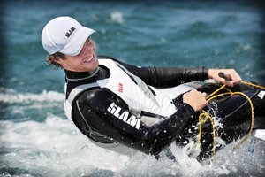 Tom Slingby/Australian Sailing team and SLAM SKIFF Collection photo copyright Giovanni De Sandre taken at  and featuring the  class