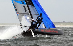 Heemskerk-Tentij in action - Round Textel - Zwitserleven Sailing Week 2011 photo copyright Thom Touw http://www.thomtouw.com taken at  and featuring the  class