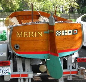 Historic Launch Merin for Viewing and Bidding photo copyright Block Island Maritime Funding taken at  and featuring the  class