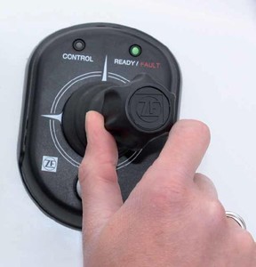 Joystick of the Dock and Go system photo copyright  SW taken at  and featuring the  class