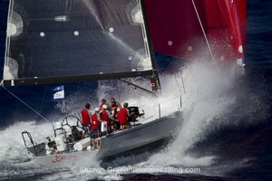 Transpac Finish 2011
 photo copyright Sharon Green/ ultimatesailing.com http://www.ultimatesailing.com taken at  and featuring the  class