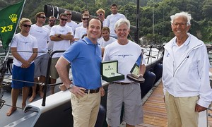 Line Honors Trophy awarded to Alegre - Rolex Volcano Race 2011 photo copyright  Rolex / Carlo Borlenghi http://www.carloborlenghi.net taken at  and featuring the  class