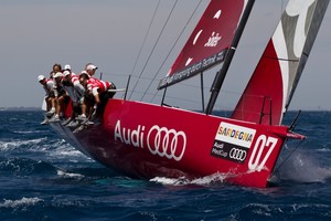 McConaghy built the Audi sailing team powered by All4One TP52 in 62 days, under 9 weeks - the fastest build in the class history photo copyright McConaghy Boats taken at  and featuring the  class