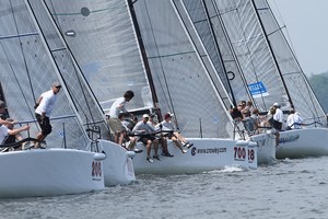 Melges 32 US Starting Line Action - Melges 32 US National Championship 2011 photo copyright JOY / IM32CA http://melges32.com/ taken at  and featuring the  class
