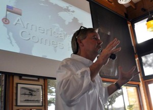Oracle Racing's Tom Ehman - Transpac 2011 photo copyright Kimball Livingston taken at  and featuring the  class