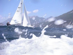 Yngling European Championship photo copyright  Elena Giolai/Fraglia Vela Riva taken at  and featuring the  class