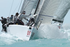 Phil Lotz, Arethusa - 2011 Miami Melges 32 Championship — Day 2 photo copyright JOY / IM32CA http://melges32.com/ taken at  and featuring the  class