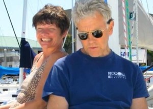 Phyllis Macay and Bob Riggle photo copyright  SW taken at  and featuring the  class