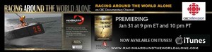 Racing Around the World Alone CBC promo photo copyright SW taken at  and featuring the  class