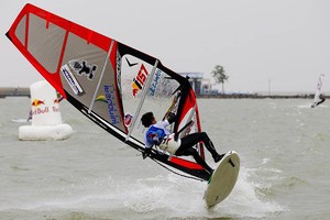 Raimondo Gasperini - PWA Surf World Cup (Podersdorf) 2011 photo copyright  John Carter / PWA http://www.pwaworldtour.com taken at  and featuring the  class