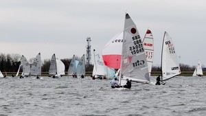 ENGLAND, London, Queen Mary Sailing Club. 8th January 2011. Bloody Mary pursuit race. photo copyright Ian Roman http://www.ianroman.com taken at  and featuring the  class