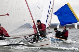 ENGLAND, London, Queen Mary Sailing Club. 8th January 2011. Bloody Mary pursuit race. photo copyright Ian Roman http://www.ianroman.com taken at  and featuring the  class