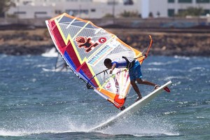 Saragosa style - PWA Costa Teguise Lanzarote World Cup 2011 photo copyright  John Carter / PWA http://www.pwaworldtour.com taken at  and featuring the  class