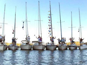 Summer Sailstiace raft-up photo copyright  SW taken at  and featuring the  class