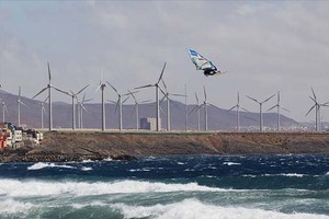 The Koster kid flying high - PWA Pozo Gran Canaria World Cup 2011 photo copyright  John Carter / PWA http://www.pwaworldtour.com taken at  and featuring the  class