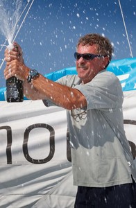 20110303  Ainhoa Sanchez/VELUX 5 OCEANSFree for editorial use image, Ainhoa Sanchez/w-w-i.comVELUX 5 OCEANS skipper Derek Hatfield onboard his yacht Activehouse finishing Ocean Sprint 4, from Punta del Este Uruguay to Charleston, USA in second place.Derek Hatfield is Canada's most experienced offshore solo yachtsman with a podium finish in 2003 in the VELUX 5 Oceans (formerly called Around Alone), he also competed in the 2008 Vendee Globe and has over 90,000 miles of offshore photo copyright Ainhoa Sanchez/Velux 5 Oceans taken at  and featuring the  class