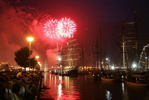 Waterford fireworks photo copyright  SW taken at  and featuring the  class