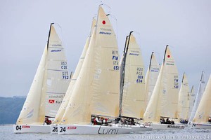 Böklunder Melges 24 European Championship 2011 Day 2 photo copyright Pierrick Contin www.pierrickcontin.com taken at  and featuring the  class