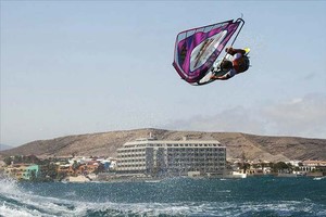 back loop from Campello - PWA Tenerife World Cup 2011 Day 4 photo copyright  John Carter / PWA http://www.pwaworldtour.com taken at  and featuring the  class