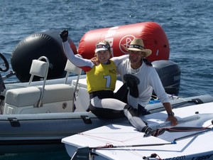 Sarah Winther - Gold Medalist Womens Laser Radial - Princess Sofie Tropy, ISAF World Cup, Plama, Spain photo copyright  Jesus Renedo http://www.sailingstock.com taken at  and featuring the  class