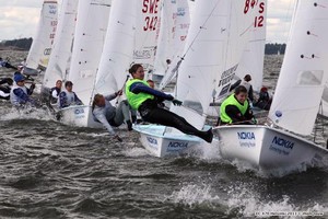 470 Womens (BR177) - Open Europeans 2011 photo copyright Thom Touw http://www.thomtouw.com taken at  and featuring the  class