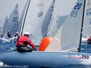 Finn World Masters 2011 day two photo copyright Dianthe Chirino  taken at  and featuring the  class