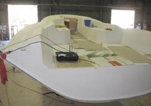 GTS43 build update photo copyright Sydney Yachts . http://www.sydneyyachts.com taken at  and featuring the  class