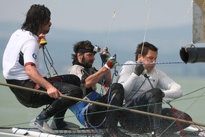 Hungary crew Photographers: Hedi Thumbasz, Adam Csongradi - Dockyard 18ft Skiff Grand prix 1 Hungary photo copyright 18ft Skiff taken at  and featuring the  class