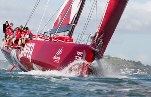 Camper on the charge at the start of the 2011 Auckland-Musket Coce, Fiji Race photo copyright Ivor Wilkins taken at  and featuring the  class