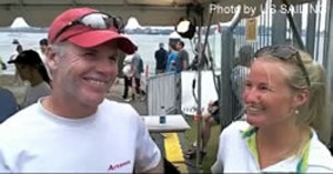 Roadshow ccrew encounters prominent sailors - US Sailing Roadshow 2011 photo copyright US Sailing http://www.ussailing.org taken at  and featuring the  class