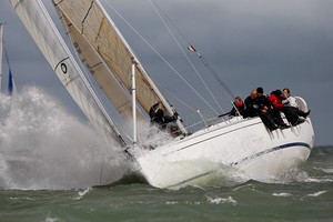 Steady Barker,GBR 3938 - RORC IRC National Championship 2011 Day 2 photo copyright  Paul Wyeth / RORC taken at  and featuring the  class