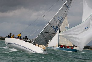 Banshee,GBR 9470 - RORC IRC National Championship 2011 day 3 photo copyright  Paul Wyeth / RORC taken at  and featuring the  class