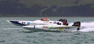 ’Konica Minolta’ had another successful week along with ’Back2Bay6’ photo copyright Cathy Vercoe LuvMyBoat.com http://www.luvmyboat.com taken at  and featuring the  class